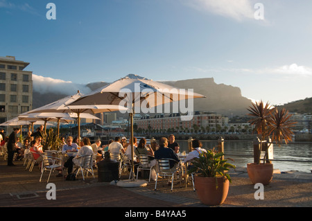 Waterfront, Table Mountain, Cape Town, Western Cape, South Africa Stock Photo