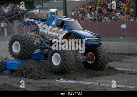 MONSTER TRUCK Equalizer competing at the Monster Truck Challenge at the ...