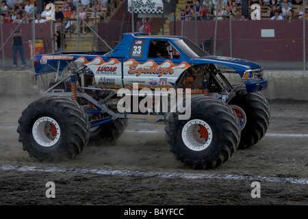 MONSTER TRUCK Equalizer competing at the Monster Truck Challenge at the ...