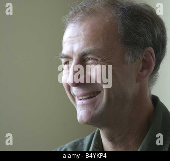 Sir Ranulph Fiennes October 2001 in London Stock Photo