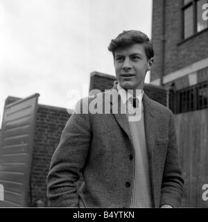 Ranulph Twisleton Wickham Fiennes seen here leaving court after the case of a smoke bomb being exploded in the Girls dormatoryhad been heard;October 1961;P7144 Stock Photo