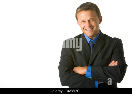 Portrait Of A Businessman Stock Photo
