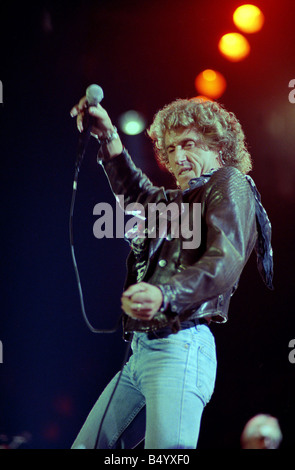 The Who in Concert October 1989 at the Royal Albert Hall Roger Daltrey ...