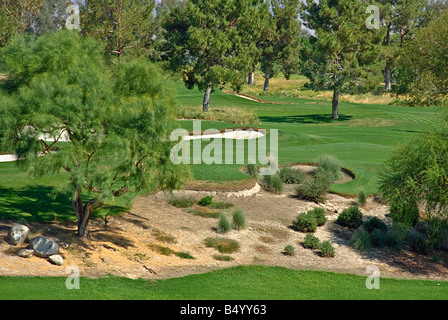 Indian Wells Golf Resort Indian Wells, greenway Palm Desert CA in the heart of the Coachella Valley near Palm Springs Stock Photo