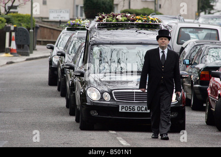 funeral inman john golders green crematorium march today 23rd alamy 2007 procession memorial service his