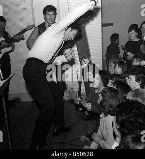 Tom Jones performing at the Atlanta ballroom Woking 26 2 1965 Stock ...