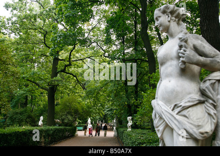 Sep 2008 - The Summer Garden St Petersburg Russia Stock Photo