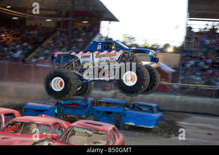 MONSTER TRUCK Equalizer competing at the Monster Truck Challenge at the ...