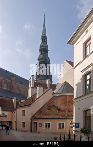 Church Old Town Riga Latvia Stock Photo