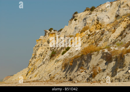 Sand cliffs at Medano del Asperillo, Costa de la Luz, Andalucia, Spain Stock Photo