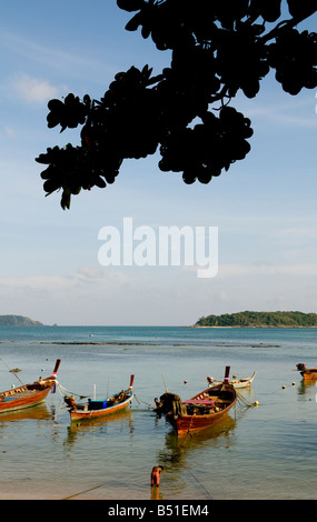 Sea Gypsies in Phuket Thailand Stock Photo