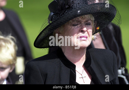 Caron Keating Funeral April 2004 St Peters Church in the grounds of ...