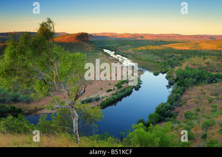 The Pentecost River and Cockburn Ranges, Kimberley, Western Australia, Australia Stock Photo