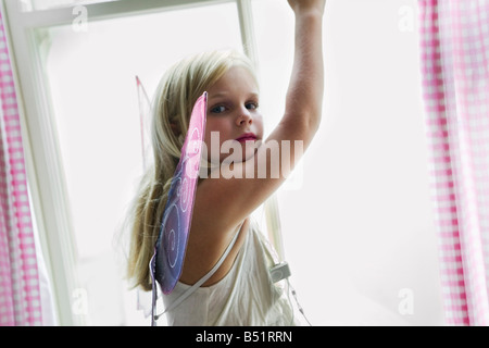 Portrait of Young Girl Stock Photo