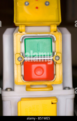 A start button on a machine Stock Photo - Alamy