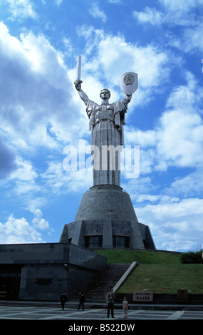 Rodina Monument at Kiev,Ukraine Stock Photo