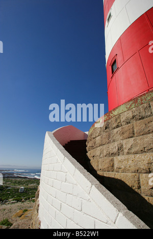 Dassen Island Lighthouse, Cape Town Stock Photo