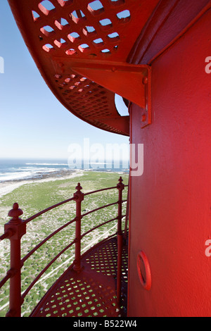 Dassen Island Lighthouse, Cape Town Stock Photo