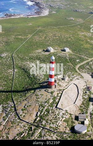 Dassen Island Lighthouse, Cape Town Stock Photo