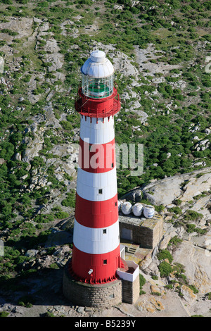 Dassen Island Lighthouse, Cape Town Stock Photo