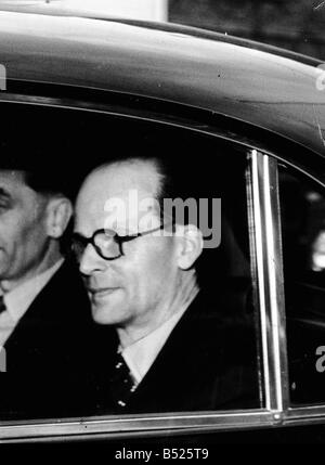 Pictured John Reginald Halliday Christie haulage clerk in the uniform of a special constable 1953 Christie was executed for the Stock Photo