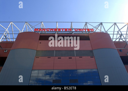 Old Trafford, Manchester United Football Club Stock Photo