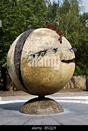 Mining museum Le Bois du Cazier Belgium Stock Photo - Alamy