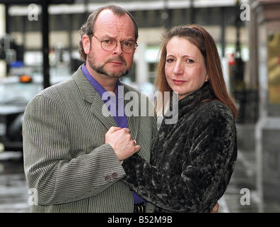 James Whale shamed radio star tries to make it up with his wife Melinda Whale after he had an affair Stock Photo