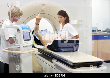 MRI scanner Stock Photo