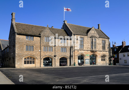 The Town Hall and Museum - Malmesbury Stock Photo