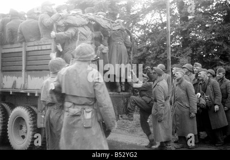 German Troops captured by elements of the US Army at Cherbourg ...