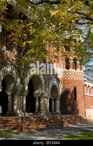 Austin Hall Harvard Law School Harvard University Cambridge Massachusetts Stock Photo