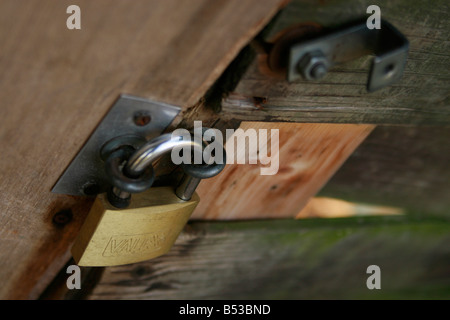 padlock Stock Photo