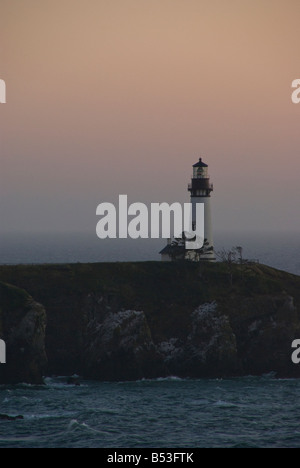 Yaquina Head Lighthouse Stock Photo