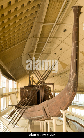 The Khufu Ship Is An Intact Full Size Vessel From Ancient Egypt At The