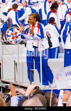 Tasha Danvers, Olympic 400m Bronze-medalist, Shows Off Her Medal During ...