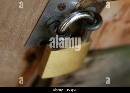 padlock Stock Photo