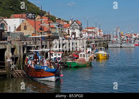 Scarborough Harbour Stock Photo