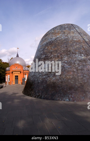 The Peter Harrison Planetarium and the Altazimuth Pavilion Greenwich London England UK Stock Photo