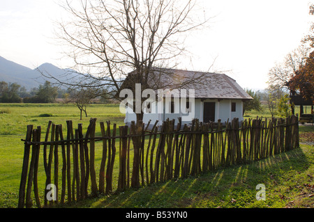 Ethnological Folk Museum Staro Selo in Kumrovec in the Northen County of Zagorje Croatia Stock Photo