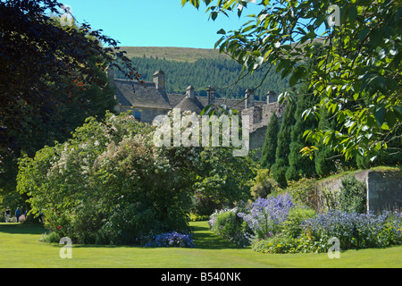 Falkland Palace gardens Fife Scotland July 2008 Stock Photo