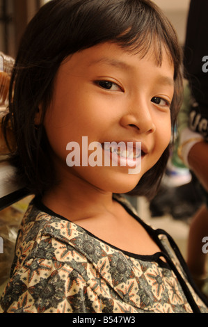 girl in bukittingi sumatra indonesia Stock Photo