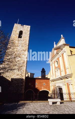 Notre Dame Immaculee Conception cathedral Antibes Alpes-MAritimes 06 French Riviera cote d'Azur PACA France Europe Stock Photo