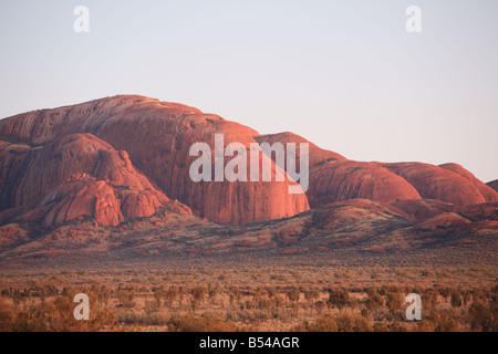 Kata Tjuta at sunrise, Northern Territory Stock Photo