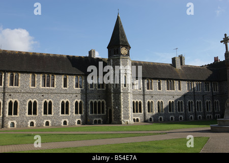 Lancing College in West Sussex. Stock Photo