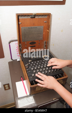 The National Cryptologic Museum at the National Security Administration in Maryland Anne Arundel County Stock Photo