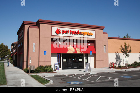 Pet food express sales stores