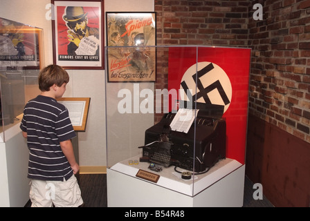 The National Cryptologic Museum at the National Security Administration in Maryland Anne Arundel County Stock Photo