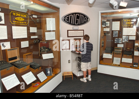 The National Cryptologic Museum at the National Security Administration in Maryland Anne Arundel County Stock Photo