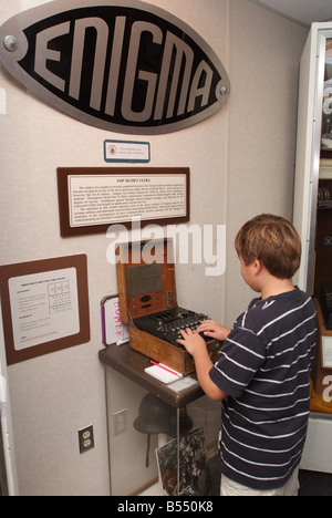 The National Cryptologic Museum at the National Security Administration in Maryland Anne Arundel County Stock Photo